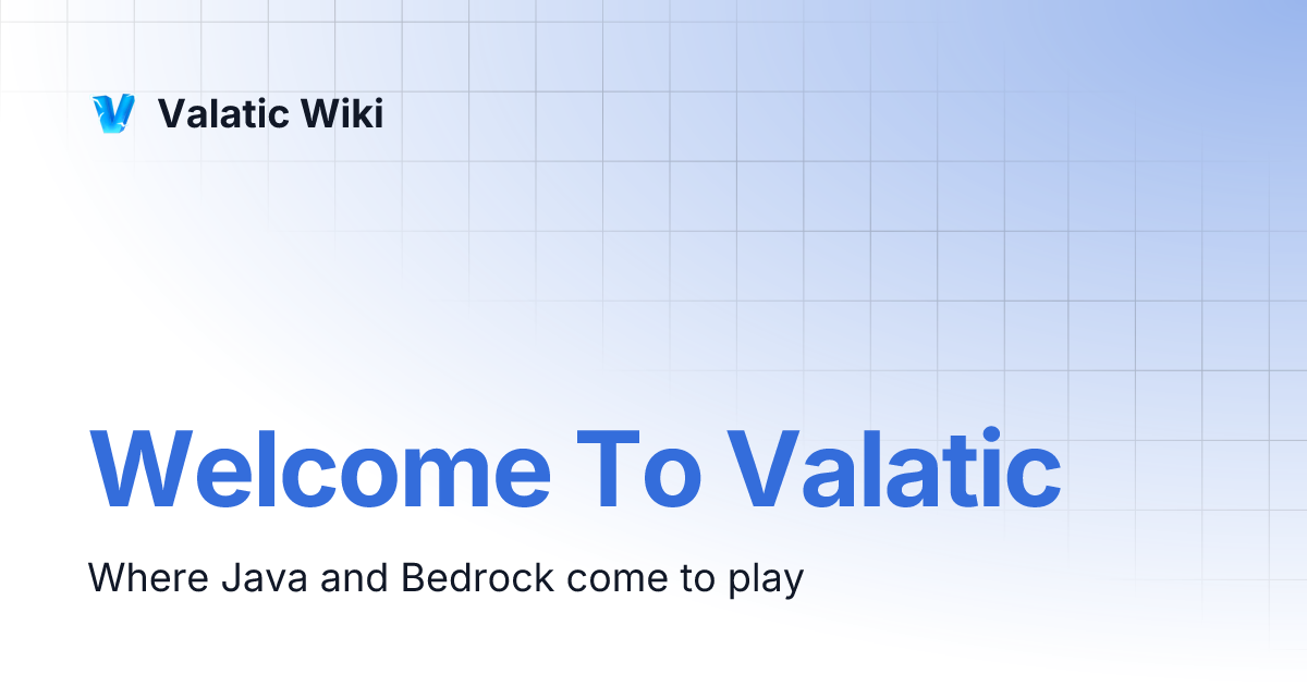 Welcome To Valatic | Valatic Wiki